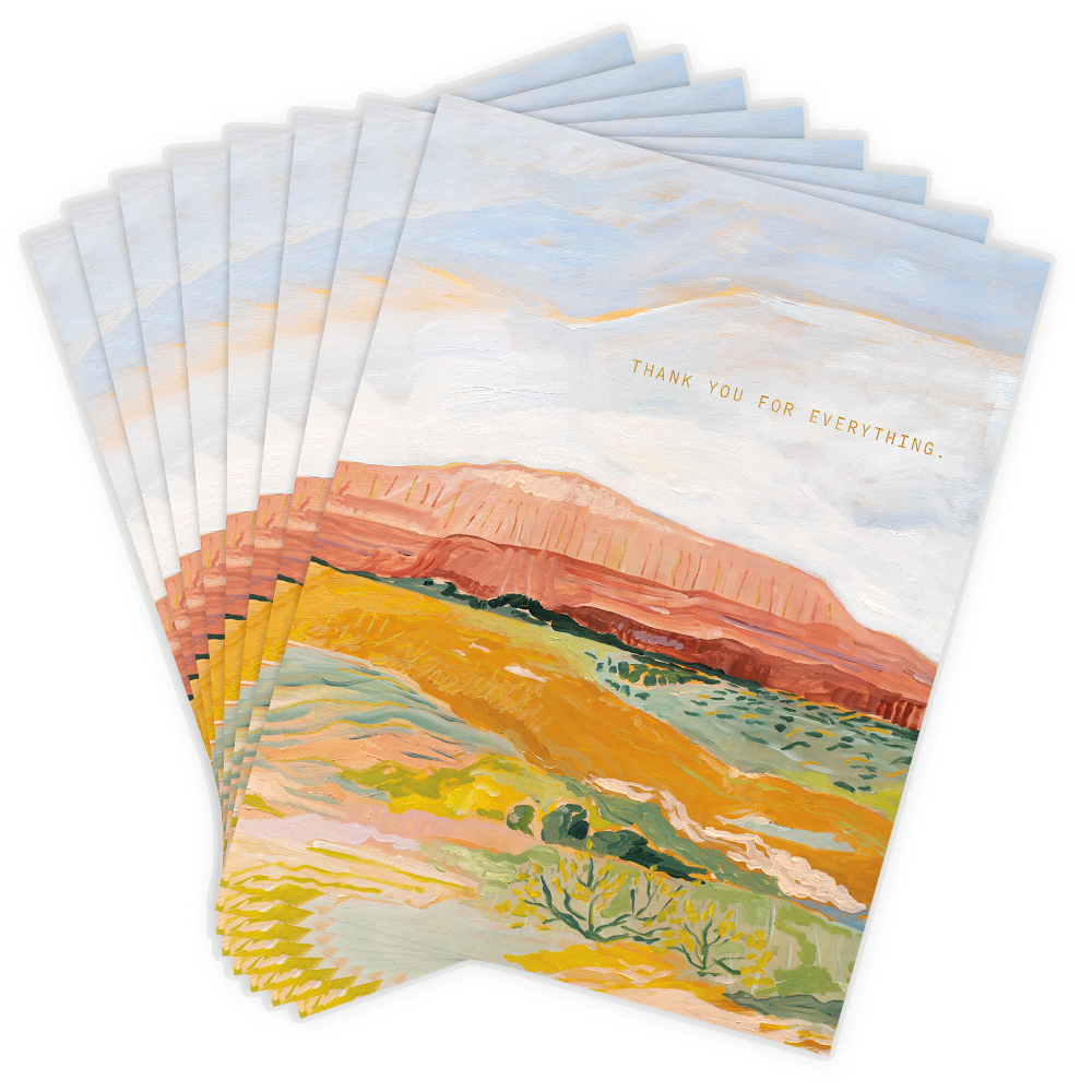 Red Rock Desert Card Set