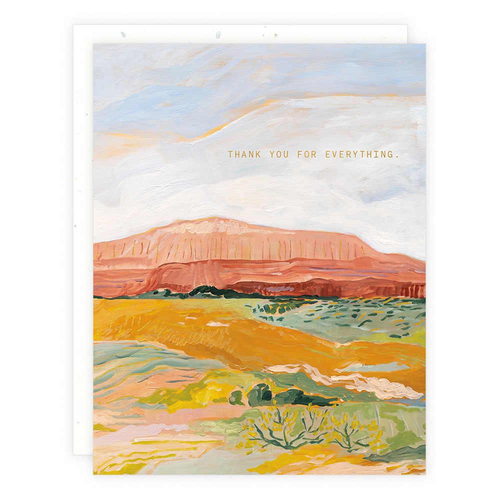 Red Rock Desert Card