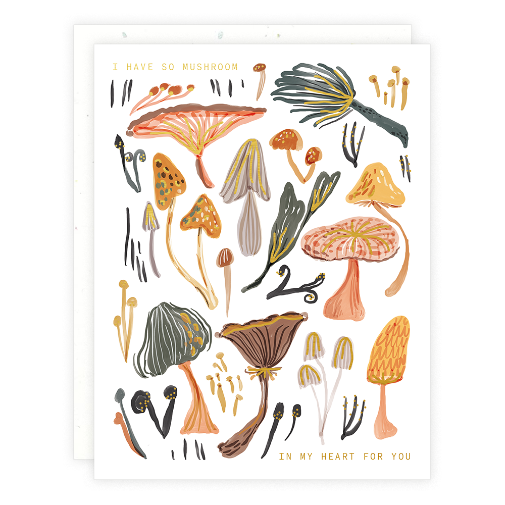 Mushrooms Card